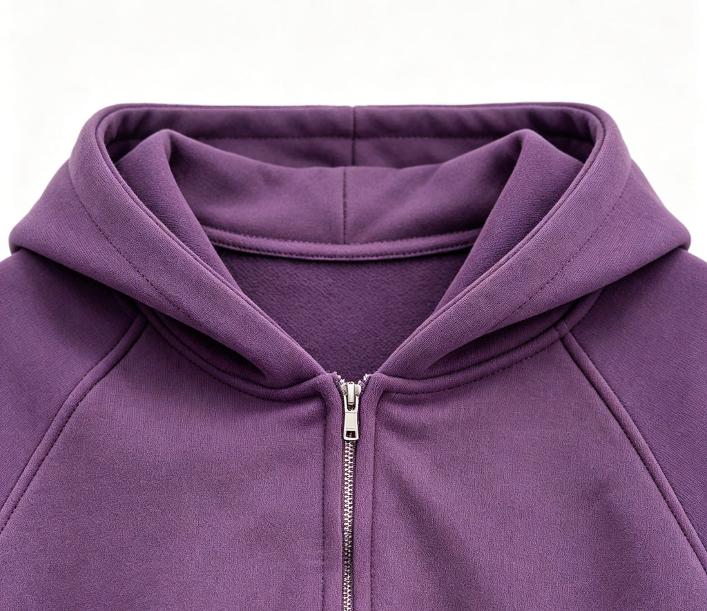GJN26001 Crop Hooded Jacket