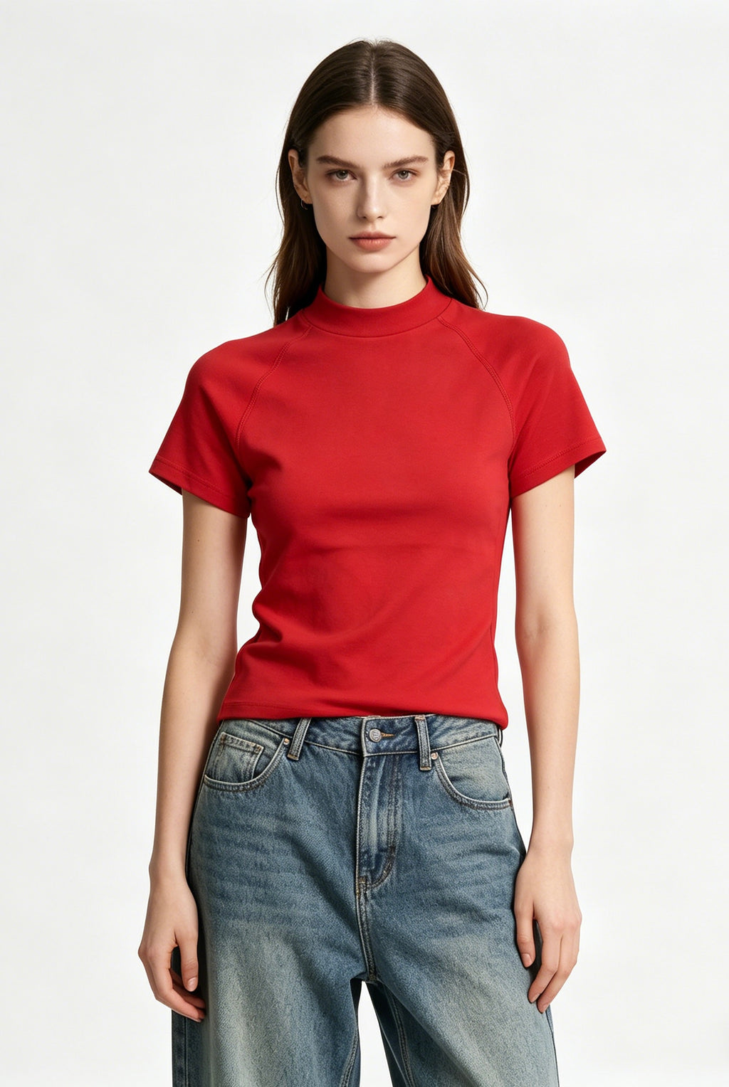 GTW26003 Slim Fit Crop T-shirt