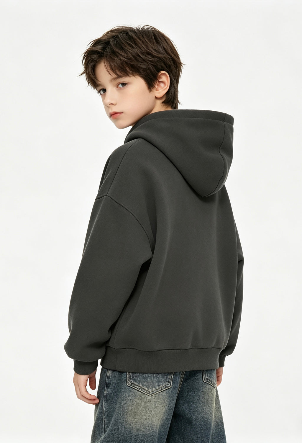 GHK26001 Kid Hoodie with Side Pocket