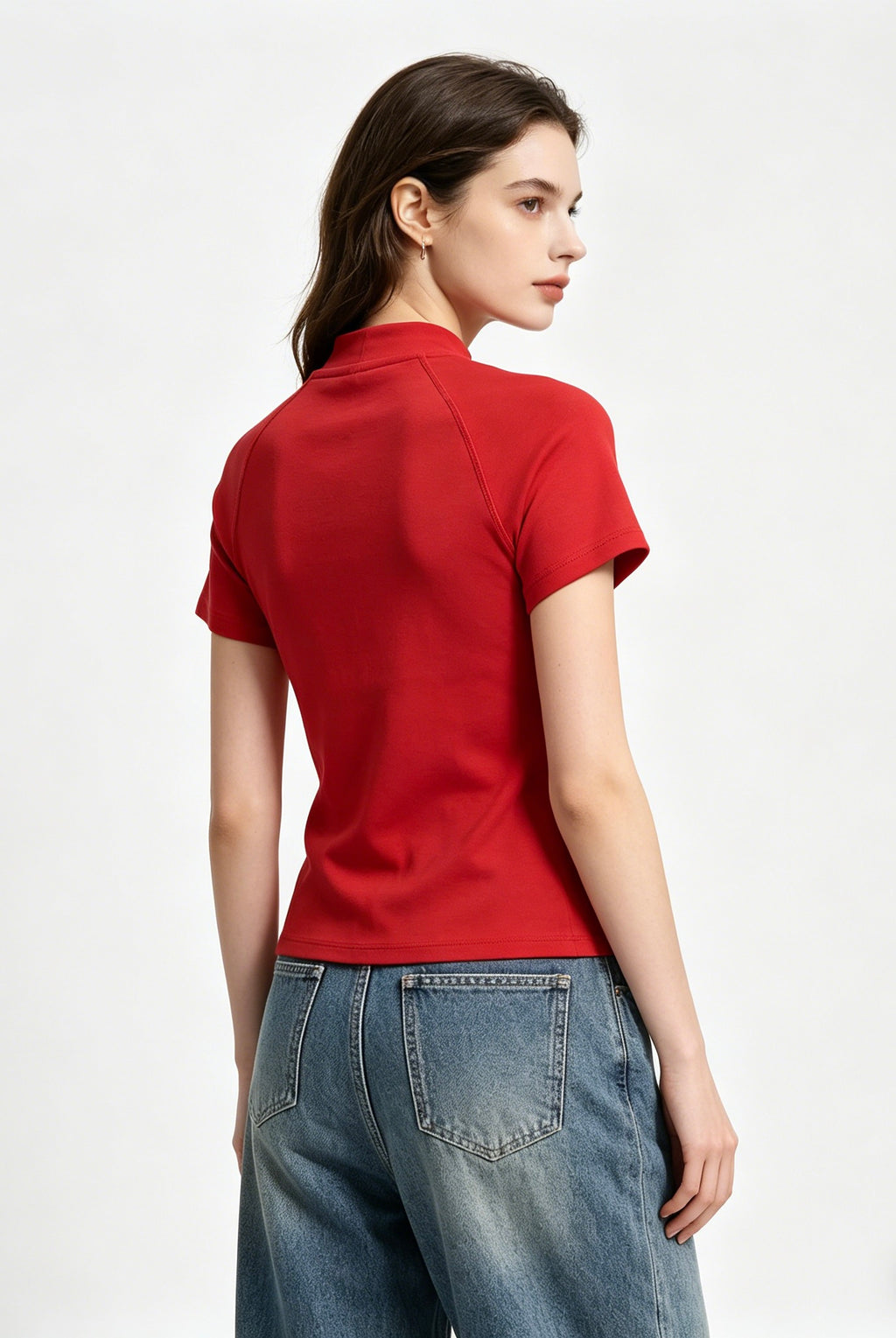 GTW26003 Slim Fit Crop T-shirt