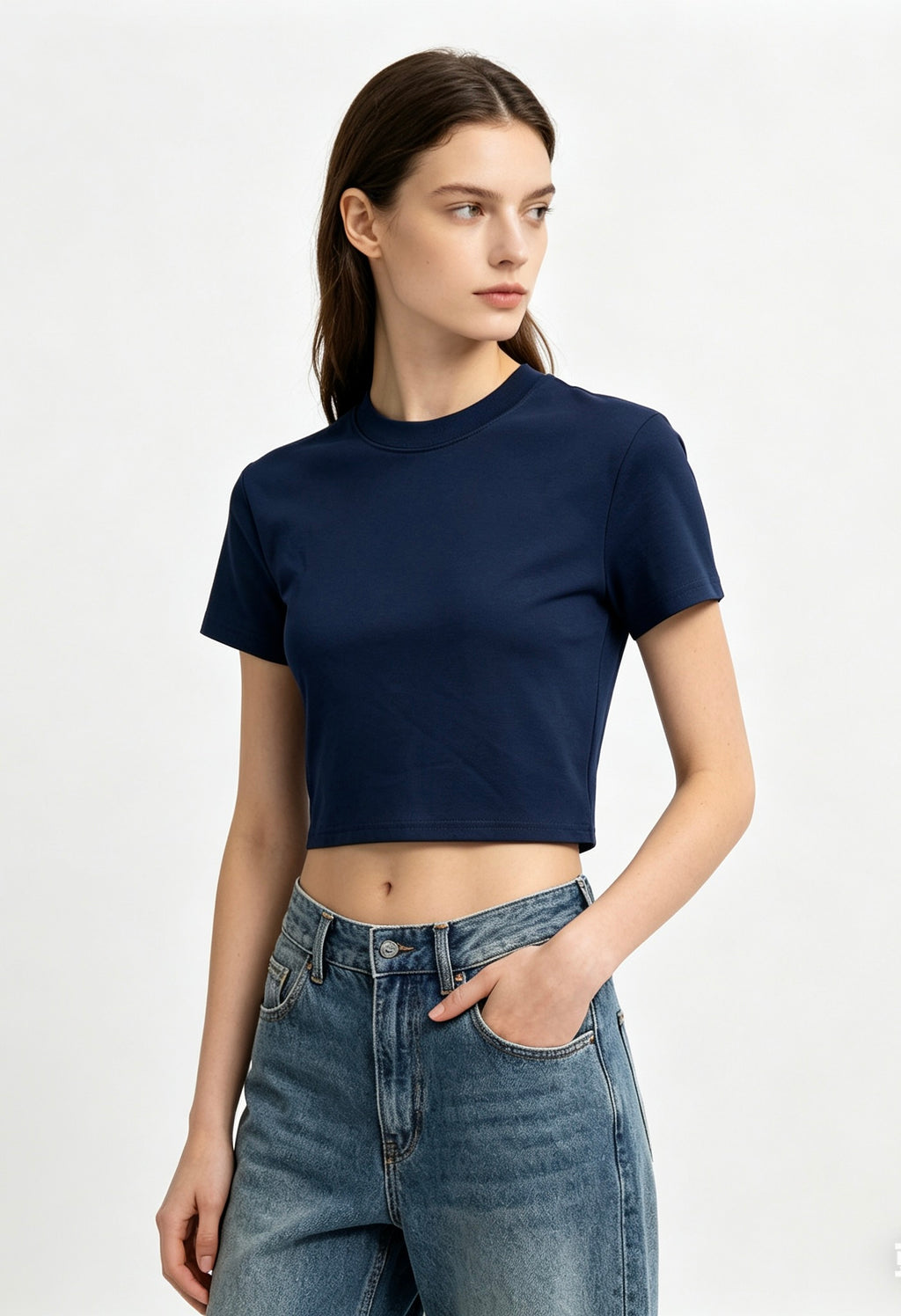 GTW26007 Woman Crop T-shirt