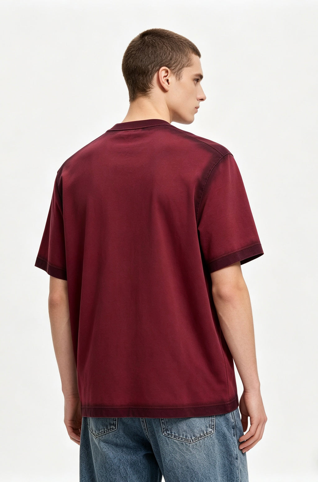 GTN26006 Acid Washed Oversize T-shirt