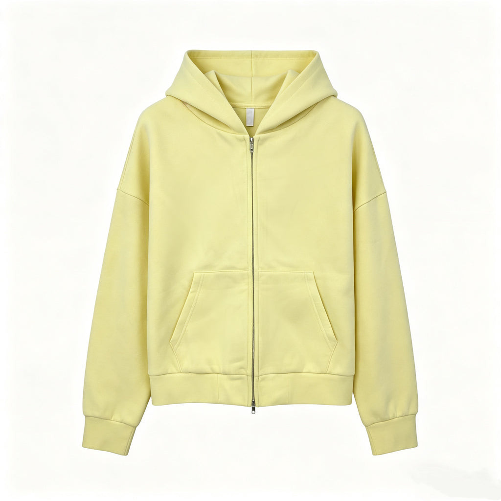 GJN26002 Hooded Zipper Jacket