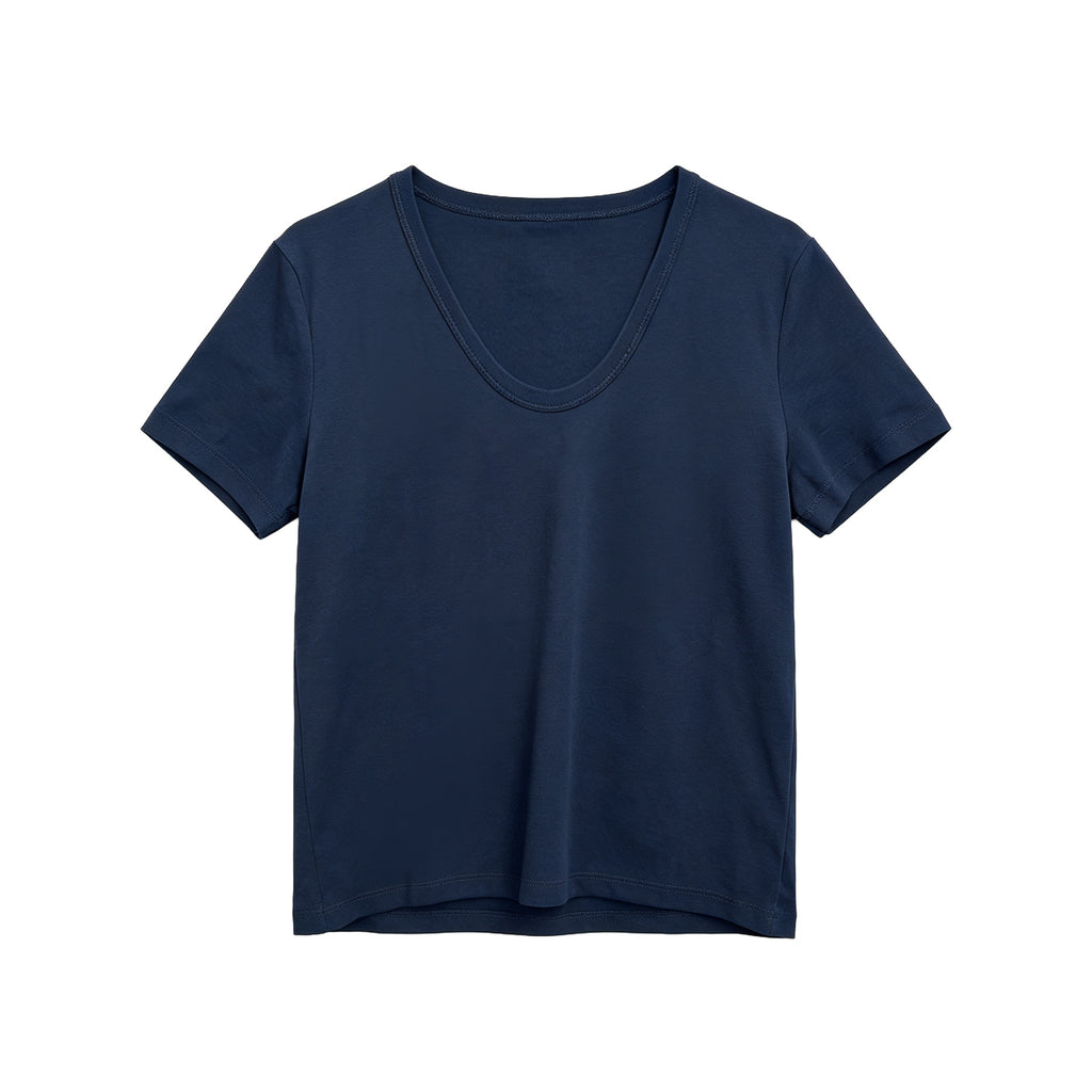 GTW26008 Woman U-Neck T-shirt
