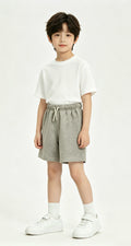GSHK26001 Kid Fleece Sweat Shorts