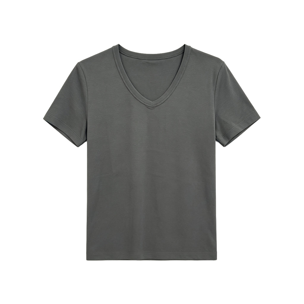 GTW26008 Woman U-Neck T-shirt