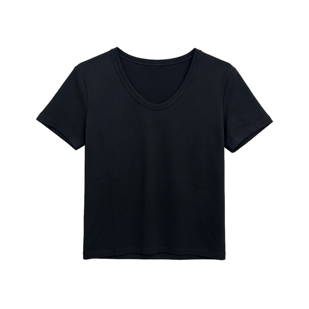 GTW26008 Woman U-Neck T-shirt
